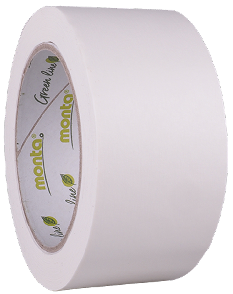 Rouleau adhésif blanc écologique - Scell'Tech